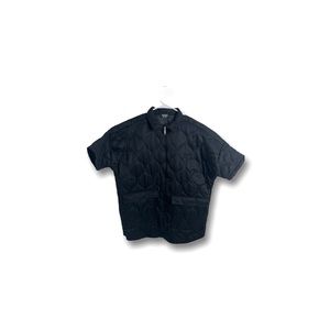 Boohoo man puffer zip up shirt